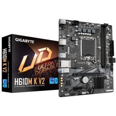 GIGABYTE H610M K V2 D5 4800Mhz M.2 HDMI/DP MATX 1700P