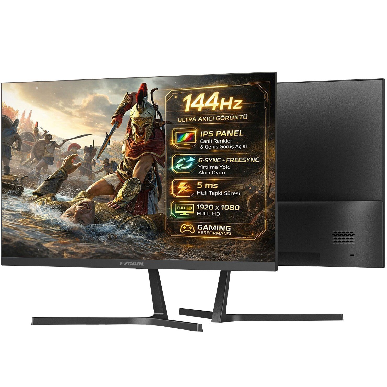 27 EZCOOL CORP EZP27 144HZ 5MS IPS MONITÖR ( Sıfır Ölü Piksel Garantili)