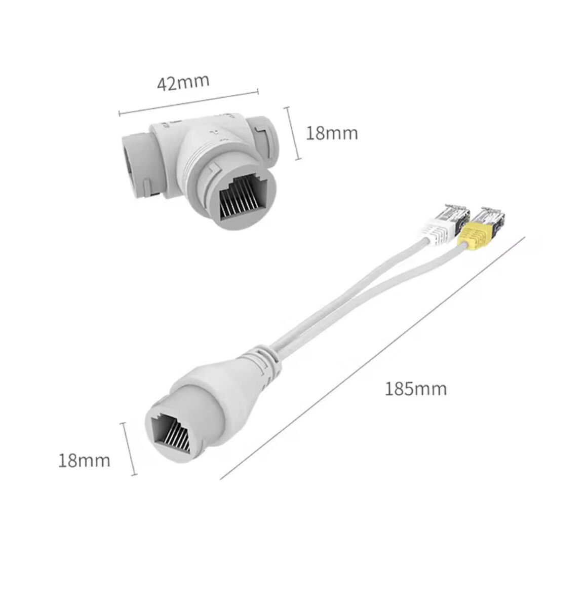 QPORT Q-SPLPOE1 POE SPLITTER 2IN1 AG KONNEKTORU +
