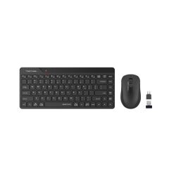 A4 TECH FG2200 AIR2 2.4 SİYAH QMİNİ FN-MM KABLOSUZ SESSİZ SET